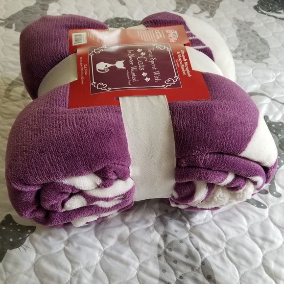 Cat blanket mircoplush - Picture 4 of 6